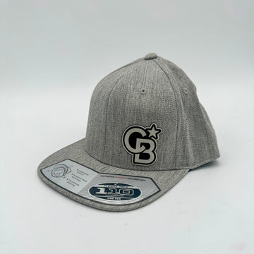Coldwell Banker Heather Grey Flatbill Snapback with White Patch