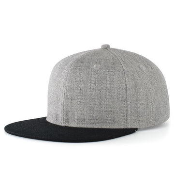 Wool Blend Heather Snapback Cap p750