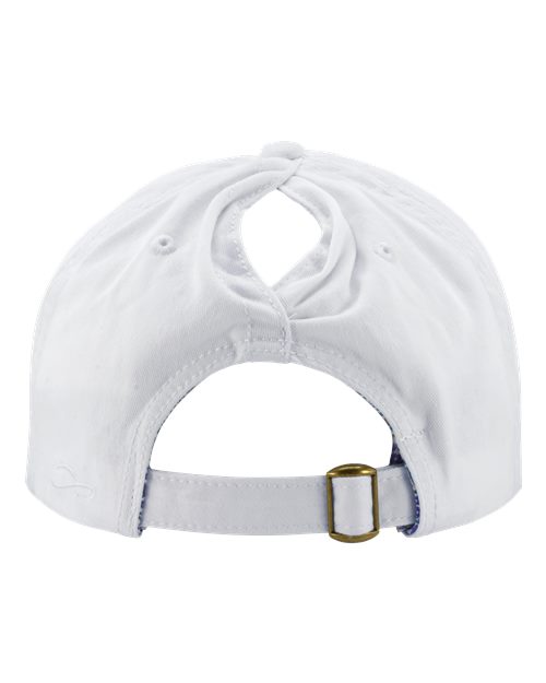 Infinity Her - Women's Pigment-Dyed with Fashion Undervisor Cap -Khaki/Camo