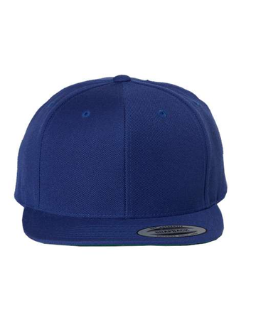 YP Classics 6089M Premium Flat Bill Snapback Cap