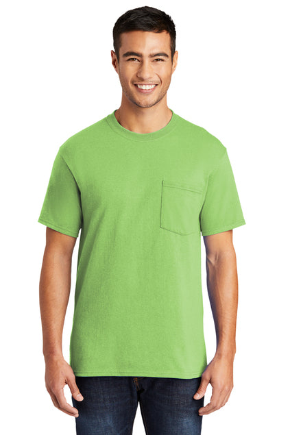 Port & Company® Core Blend Pocket Tee PC55P