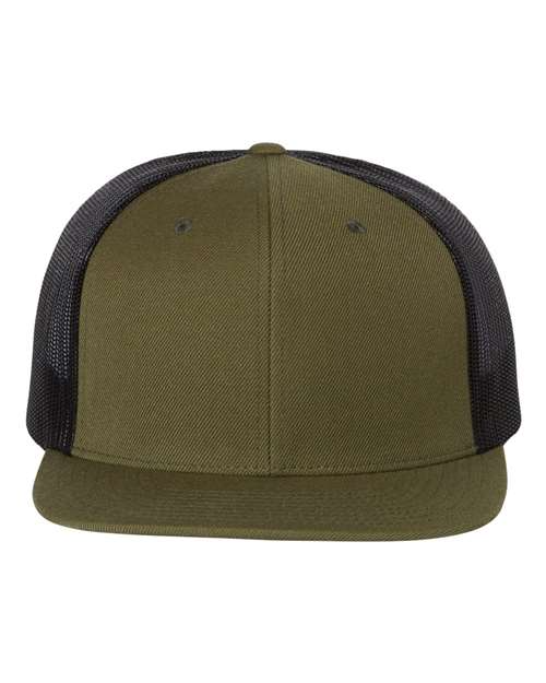 Richardson 511 Wool Blend Flat Bill Trucker Cap