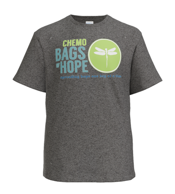 T-Shirt – Full Front Logo – Chemo Bags of Hope