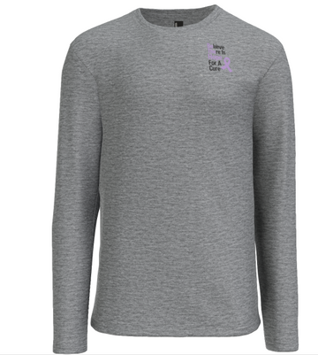 Long Sleeve T-Shirt – Full Back Front Pocket Chemo Bags of Hope Logo