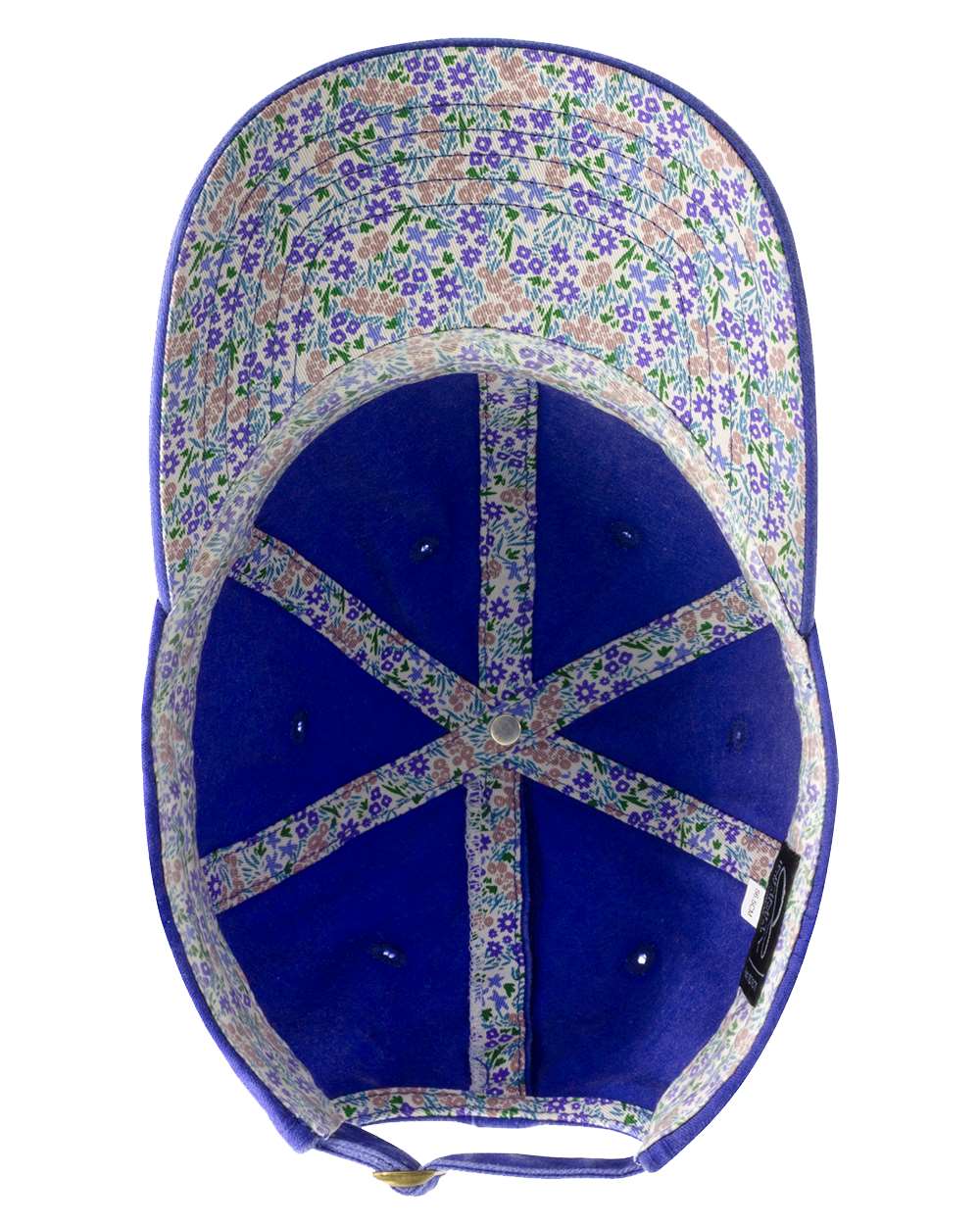 Coldwell Banker Royal Infinity Her Ponytail Hat with White Patch