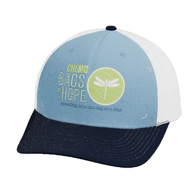 Richardson 112 Trucker Cap – Front Chemo Bags of Hope Logo
