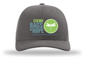 Richardson 112 Trucker Cap – Front Chemo Bags of Hope Logo branded mockup 1