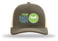 Richardson 112 Trucker Cap – Front Chemo Bags of Hope Logo branded mockup 2