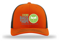 Richardson 112 Trucker Cap – Front Chemo Bags of Hope Logo branded mockup 3
